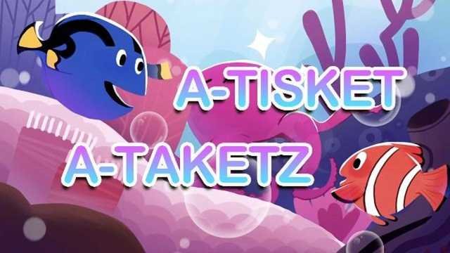 A tisket a tasket nursery rhymes