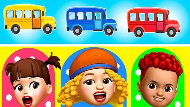 Wheels on the Bus ｜Color Changing Bus | Super Baby BUS