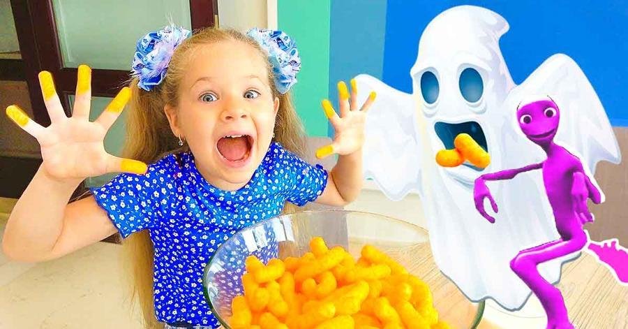 Hide and seek game with cute ghost friends