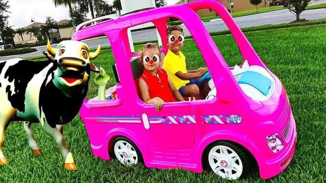 Dance Video | Diana and her Barbie car
